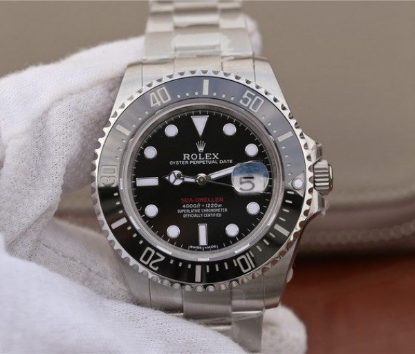 Rolex Sea-Dweller DEEPSEA 116660 Black Ceramic Noob A2836