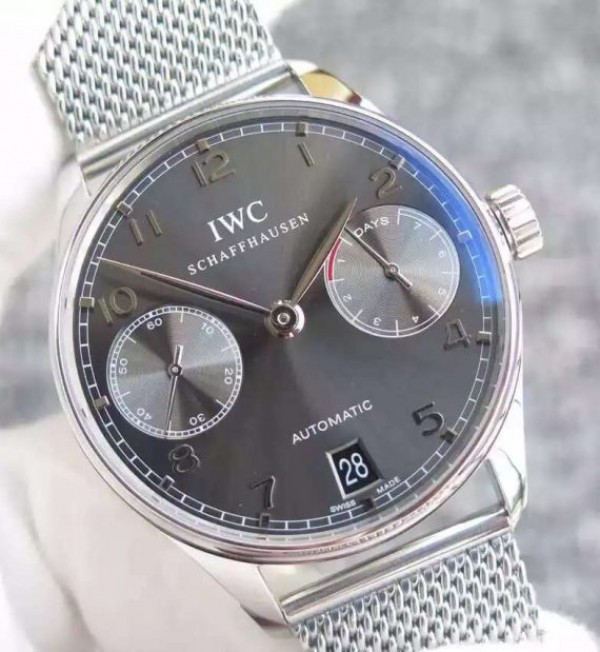 IWC YL Portuguese IW5001 Gray Dial