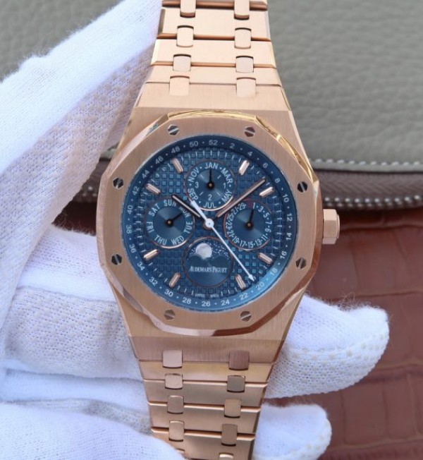 Audemars Piguet JF Royal Oak 41mm 26574 RG Blue Dial White Hand A5134