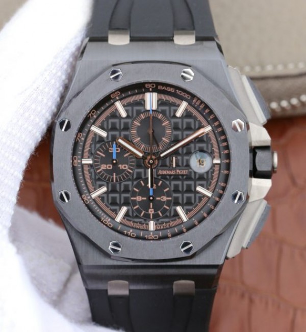 Audemars Piguet JF Royal Oak Offshore 2017 Real Ceramic Black Dial A3126