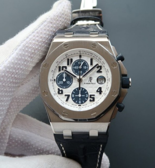 Audemars Piguet JF Royal Oak Offshore Navy Blue Leather Strap A3126