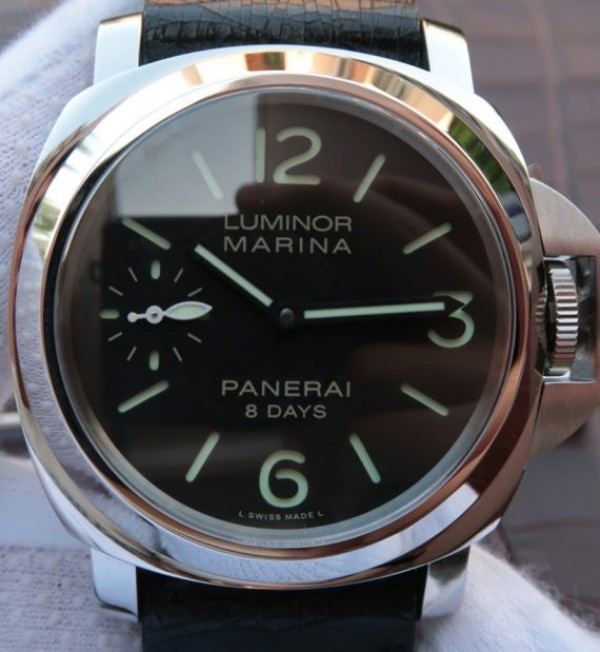 Panerai XF PAM510 Black Distressed Calfskin Strap P5000