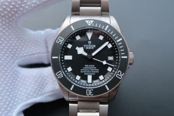 Tudor Pelagos ZF Black Dial Titanium SS Bracelet A2824